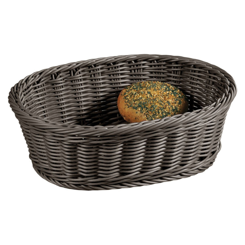 Groziņš plastmasas 29.5x23x9.5cm pelēks