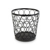 Basket D21cm h-21cm black