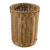 Cutlery basket D12cm h-15cm brown