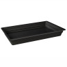 Dish GN1/1 melamine 32.5x53.2cm 65mm black