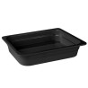 Dish GN1/2 melamine 32.5x26.5cm h-65mm 4 l black