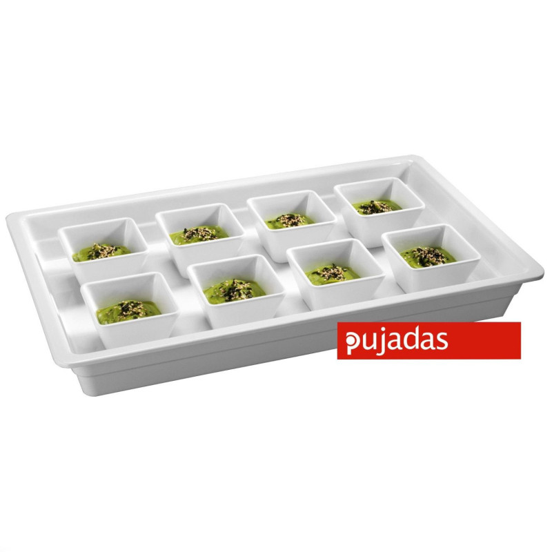 Trauks GN1/1 melamīna 53x32.5cm h-4cm balts