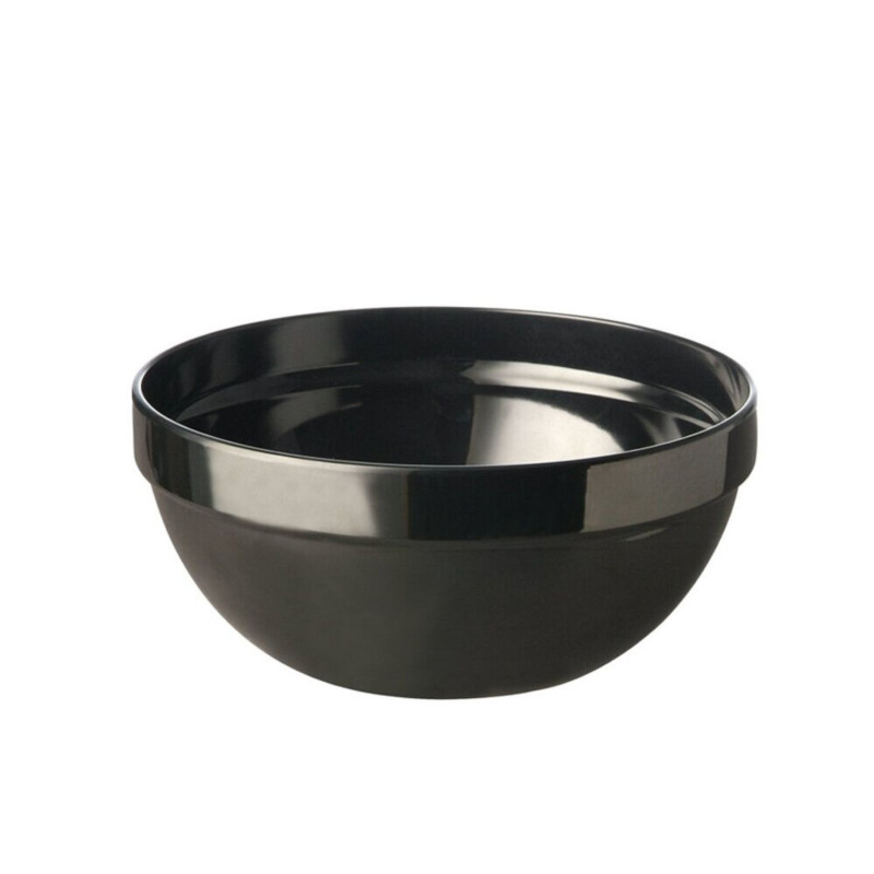 Bowl CASUAL melamine D20cm h-9cm 1.8 l black
