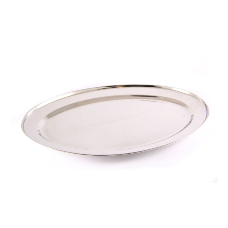 Padėklas išmestas.ovalus 40cm 0.5mm