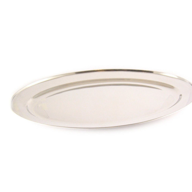 Padėklas išmestas.ovalus 45cm 0.7mm