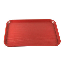 Paplāte bistro 30x41cm sarkana