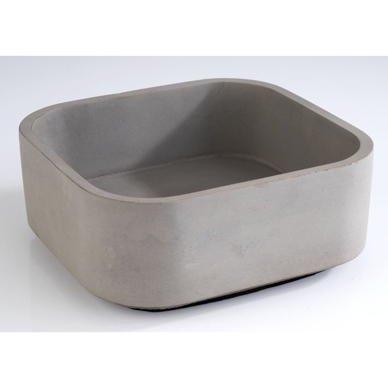 Table caddy ELEMENT 16.5x16cm h-6.5cm concrete