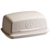 Butter dish 17x11.5cm, h-7.5cm cream