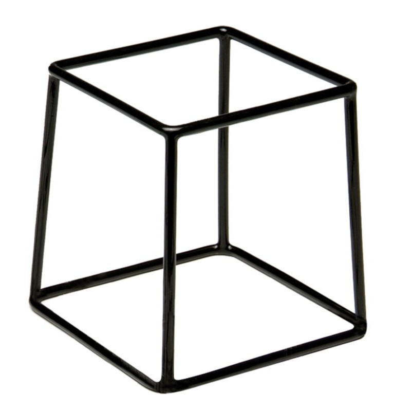 Padėkliukas MULTI 18x18x18cm juodas