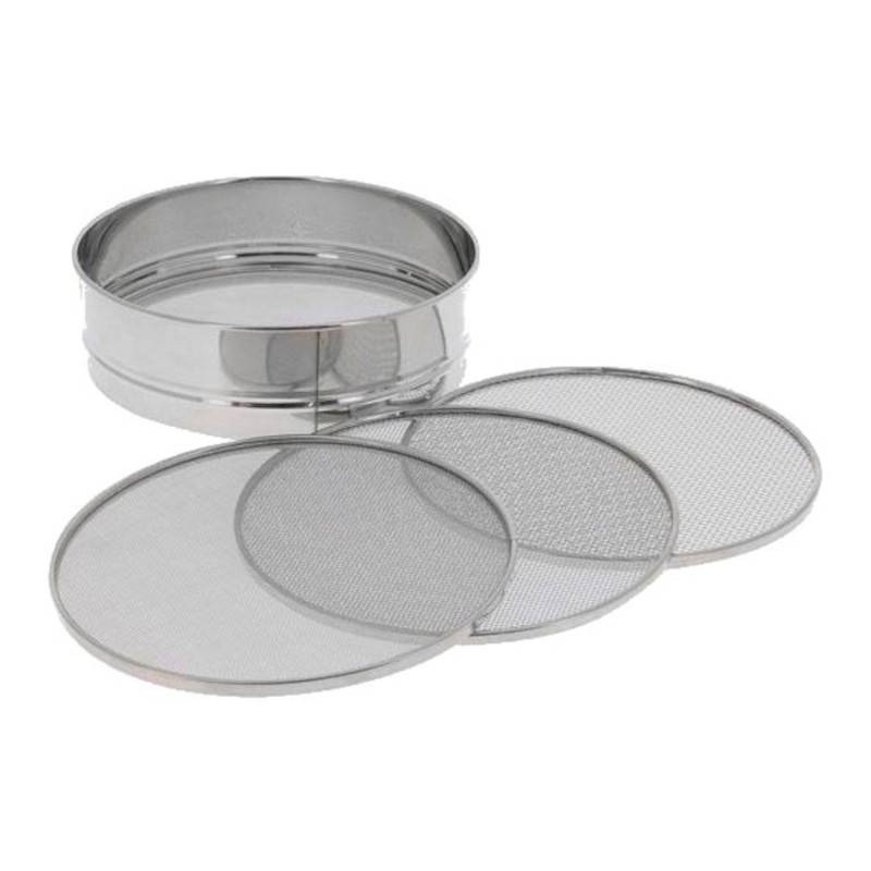 Sieves with 4 removable meshes D21cm
