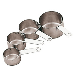 Measuring cups s/s