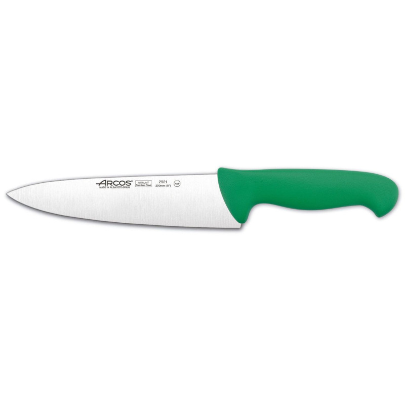 Cooks knife L-20cm green