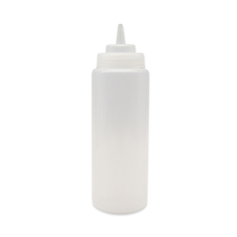 Bottle for sauce 700ml plastic transparent