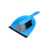 Trash scoop with brush