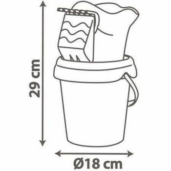 Watering Can Smoby Mickey Bucket MM Plastic,,,