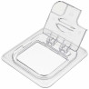 FlipLid su šaukšto laikikliu GN1/6 PC