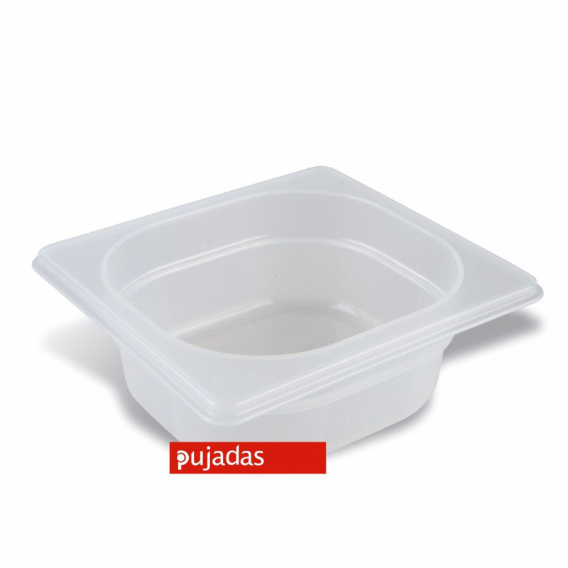 Kott GN1/6 17.6x16.2cm h-100mm 1,4 l PP (40°C...+100°C)