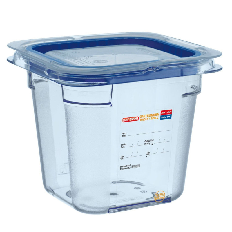 Toidunõu GN1/6 õhukindel 150mm