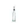 Oil bottle CUADRADA h-29cm, D6cm, 400ml, transparent