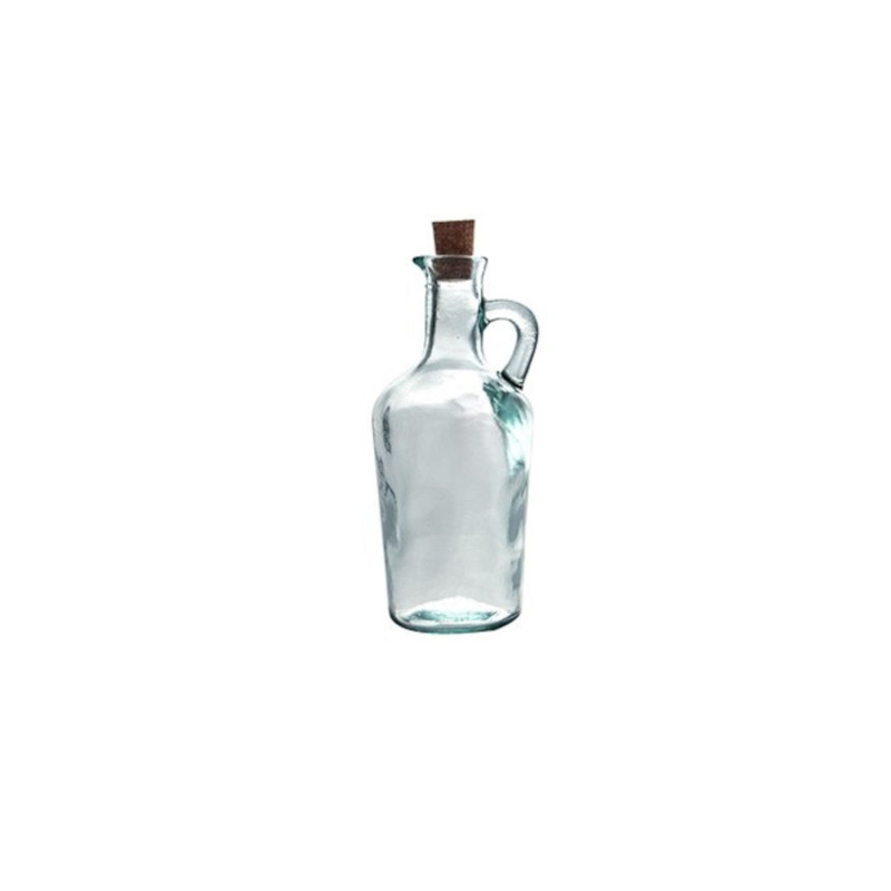Stiklainis su dangteliu BOTELLA CONICA h-16cm, ø8cm, 250ml, skaidrus