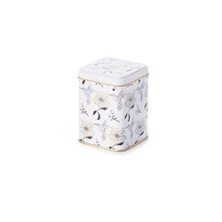 Tin "Senta", 100 g square,...