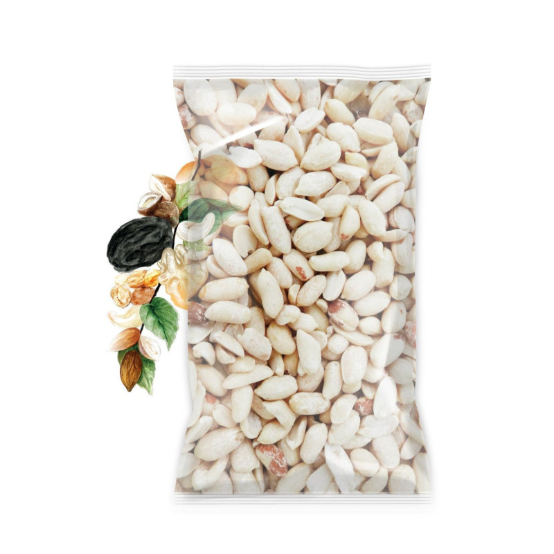 Blanširuoti žemės riešutai 500g