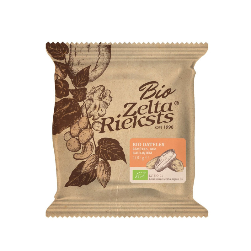 Päevad kuivatud, puidust ilma BIO 100g