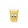 Glasses paper 200ml 10pcs Smiling face