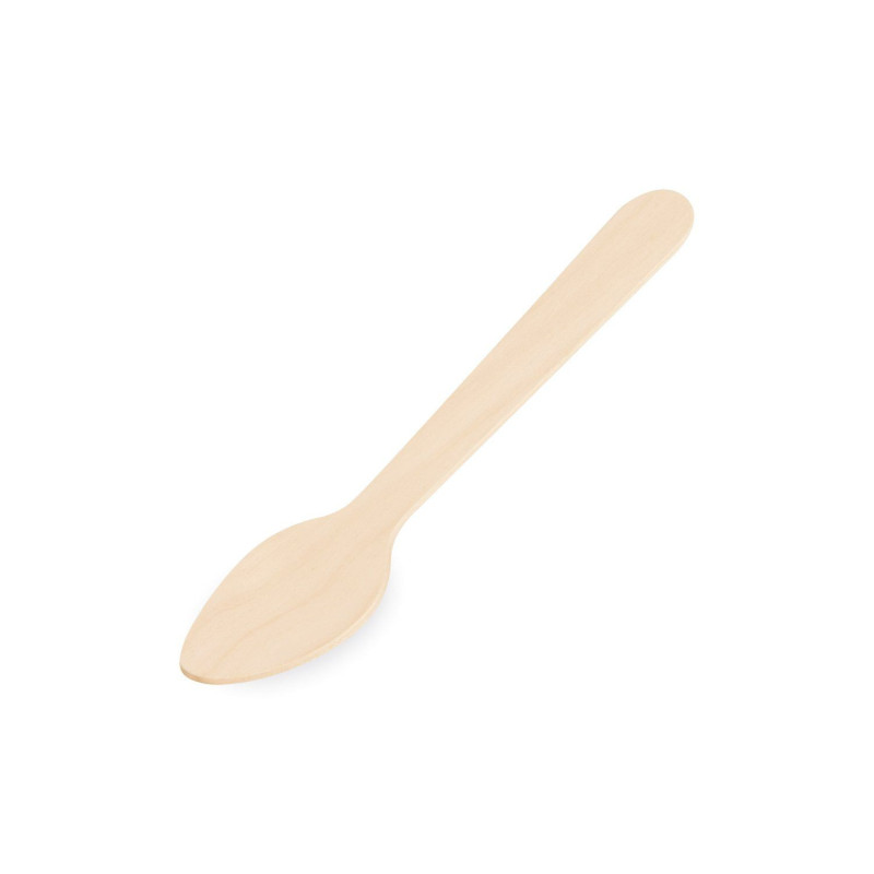 Spoons 11cm wooden 100 pcs