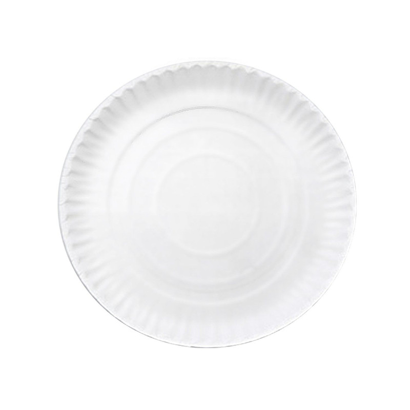 Paper plate 32cm 50pcs white