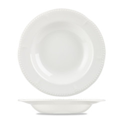 Šķīvis pastai BUCKINGHAM balts