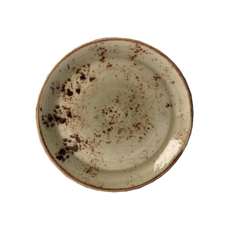 Plate CRAFT GREEN D25.25cm