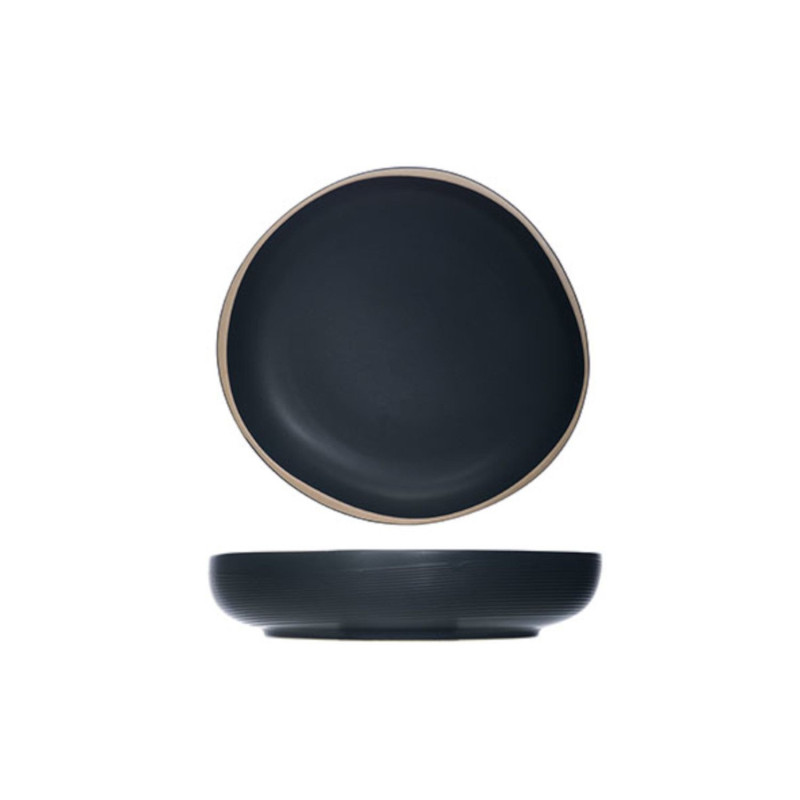 Gili lėkštė GALLOWAY BLACK ø19cm
