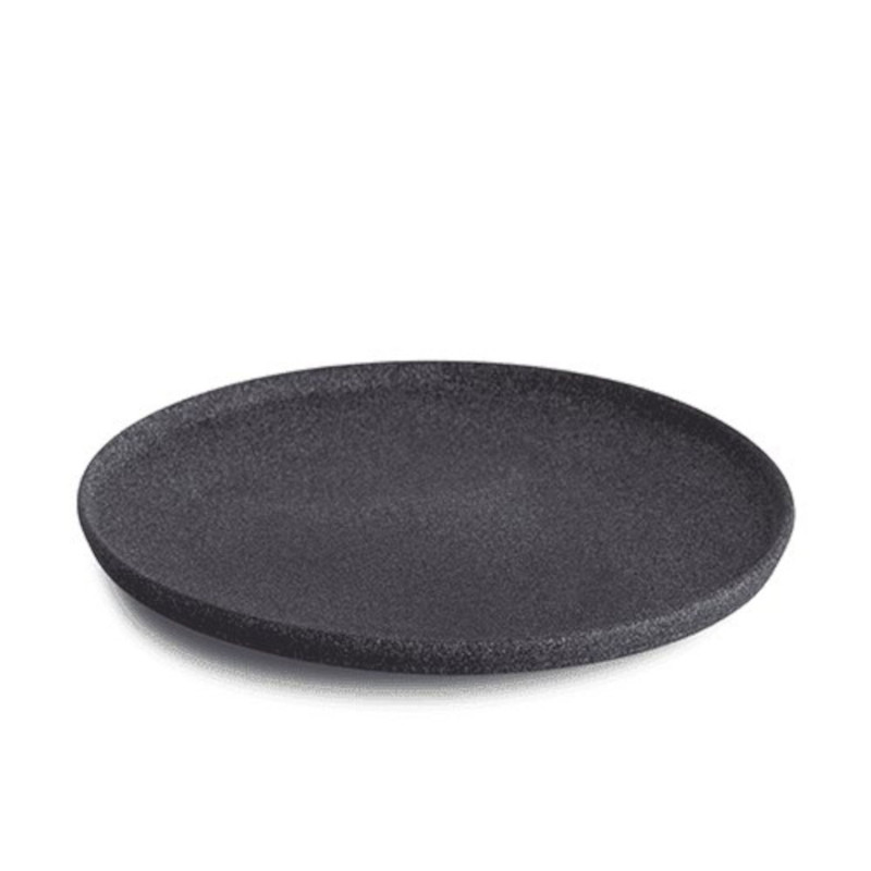 Plate D24cm GRANIT RAW grey