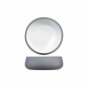 Bowl IOWA D16cm h-5.5cm grey/white