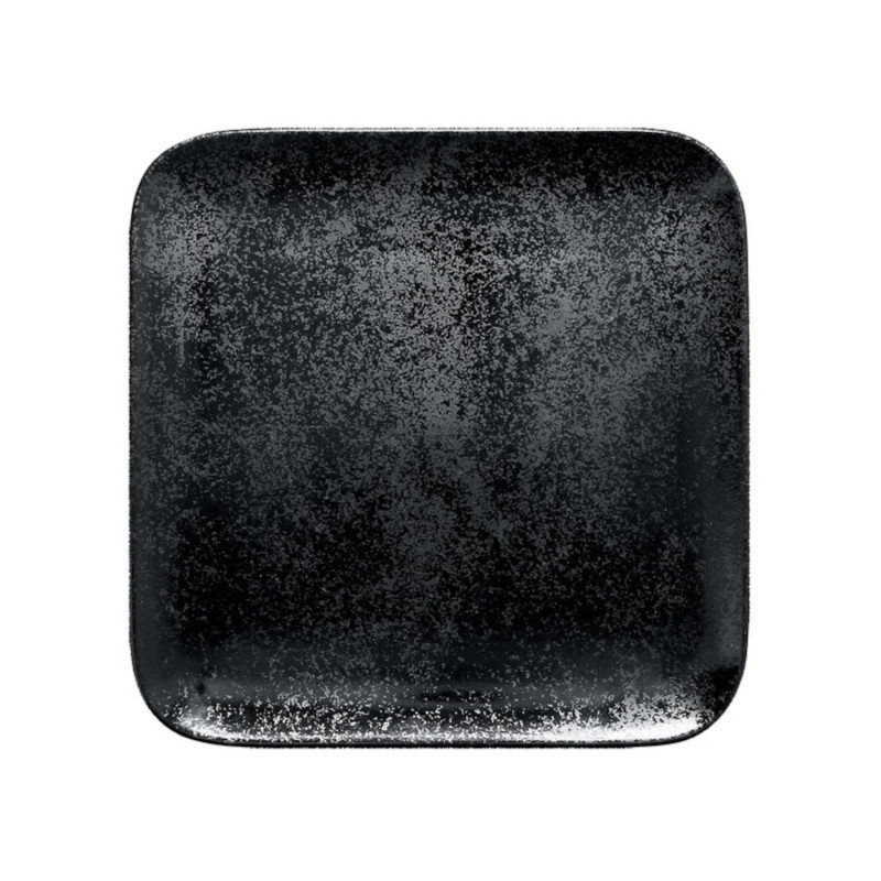 Square plate KARBON 33x33cm