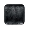 Square plate KARBON 33x33cm