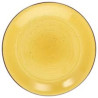 Flat plate D 27cm LOUISE yellow