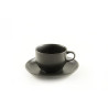 Mug 230 мл Matt Black с Sauc Ø 15см