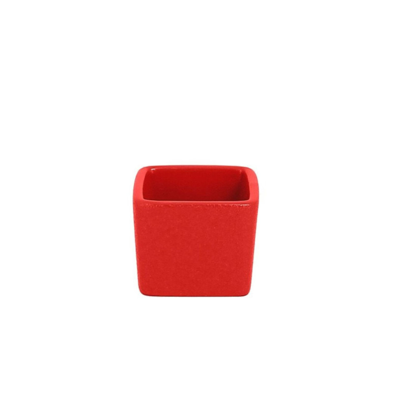 NEO FUSION dėžutė 5x5cm h-4.5cm 60 ml ryškiai raudonos spalvos