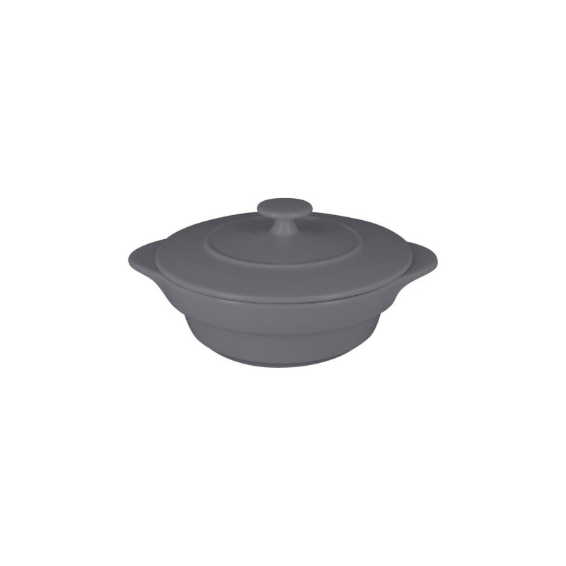 Pot with lid CHEFS FUSION D16cm grey