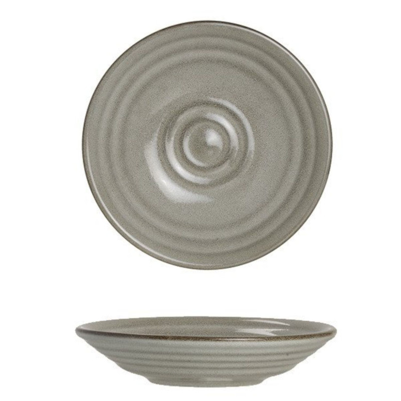 Coupe dish 18.4cm PIER grey