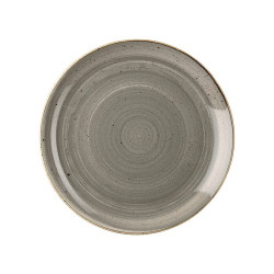 Plate STONECAST GREY D21.7cm