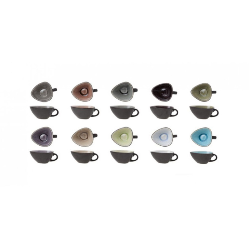 Küpsetüdruk STREETFOOD 10.5x9cm h-5cm kolmik erinevate värvidega