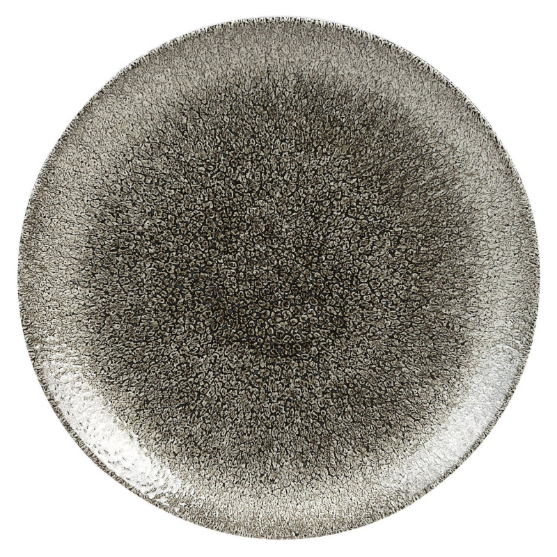 Plate D 16.5cm RAKU QUARTZ BLACK