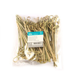 Bamboo picks with a knot...