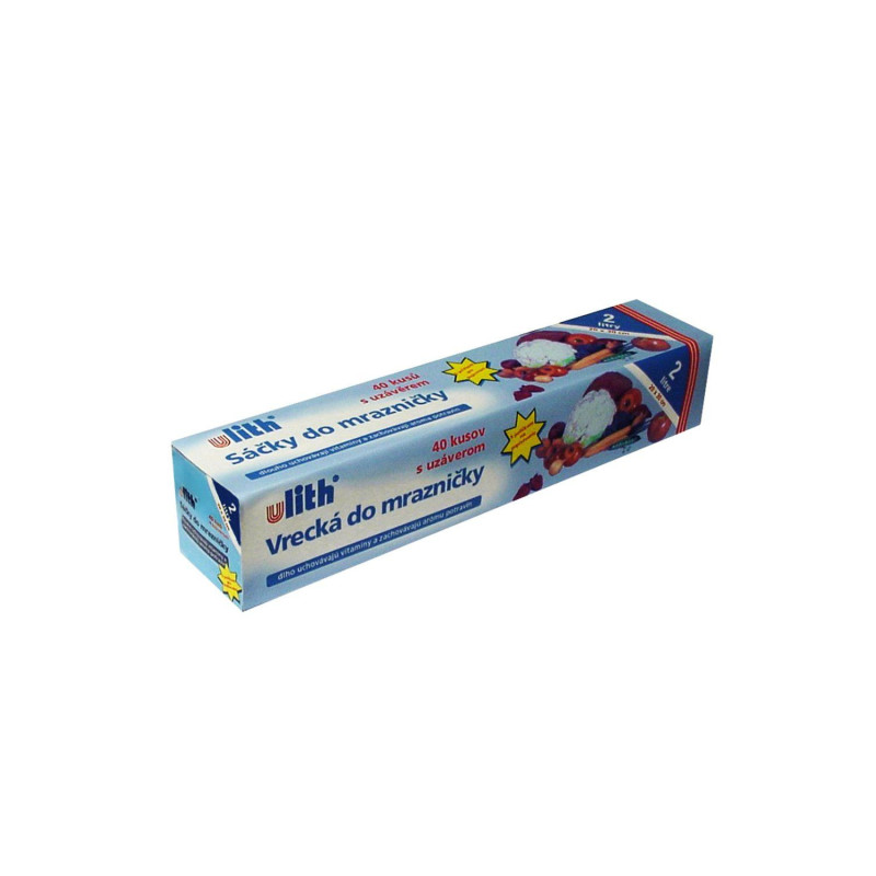 Freezer bags 20×30cm 20µm 2 l 40pcs