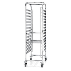 Trolley 15 trays 600x400mm