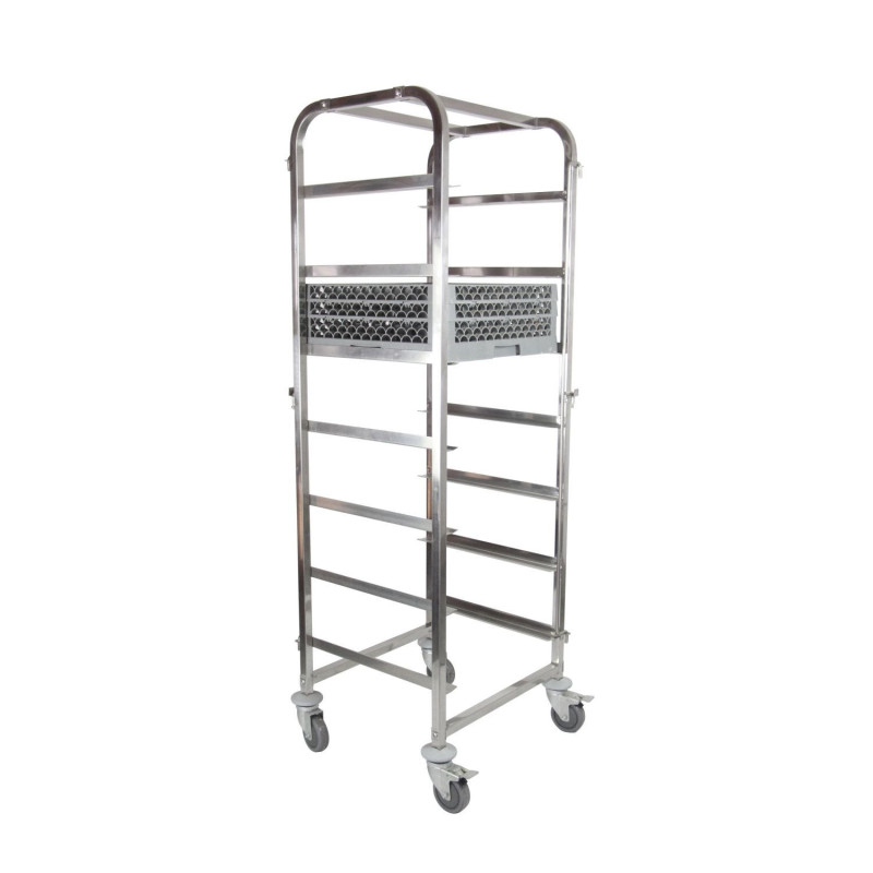 Trolley for dishwasher baskets 7x500x500mm