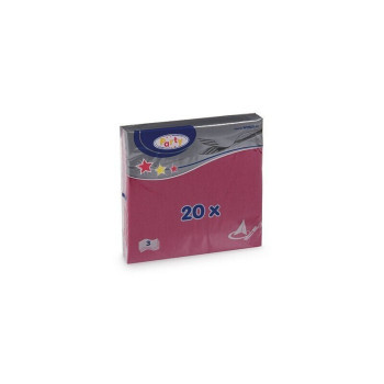 Салфетки 33 см 3-K. 20 ГБ Бордо